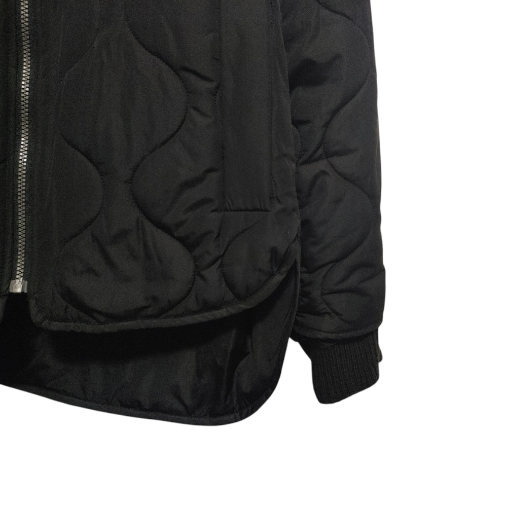 Lucky Brand Black Gorpcore Puffer Jacket Coat Women's Size Large - Picture 5 of 10